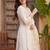 Women Floral Embroidered Regular Thread Work Kurta with Trousers & With Dupatta