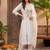 Women Floral Embroidered Regular Thread Work Kurta with Trousers & With Dupatta