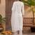Women Floral Embroidered Regular Thread Work Kurta with Trousers & With Dupatta