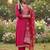 Women Ethnic Motifs Embroidered Regular Kurta with Trousers & With Dupatta