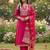 Women Ethnic Motifs Embroidered Regular Kurta with Trousers & With Dupatta