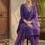 Ethnic Motifs Embroidered Regular Gotta Patti Kurta with Trousers & With Dupatta