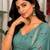Luxury Aqua Blue Ethnic Navratri Lehenga Choli Collection
