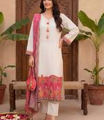Women Ethnic Motifs Regular Gotta Patti Kurta with Trousers & With Dupatta