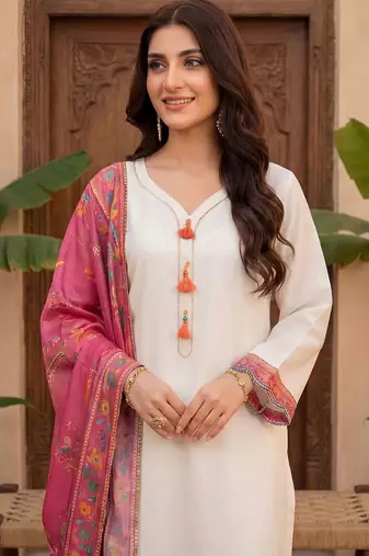 Women Ethnic Motifs Regular Gotta Patti Kurta with Trousers & With Dupatta