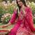 Women Ethnic Motifs Embroidered Regular Kurta with Trousers & With Dupatta