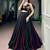 Women's Georgette Black free size Navratri Lehenga with Stitched Blouse and Koti Set