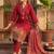 Women Ethnic Motifs Printed Regular Thread Work Kurta with Trousers & With Dupatta