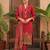 Women Ethnic Motifs Printed Regular Thread Work Kurta with Trousers & With Dupatta