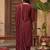 Women Ethnic Motifs Embroidered Regular Kurta with Trousers & With Dupatta