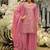 Women Ethnic Motifs Embroidered Regular Sequinned Kurta with Sharara & With Dupatta