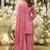 Women Ethnic Motifs Embroidered Regular Sequinned Kurta with Sharara & With Dupatta