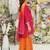 Women Ethnic Motifs Embroidered Regular Thread Work Kurta with Sharara & With Dupatta