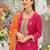 Women Ethnic Motifs Embroidered Regular Thread Work Kurta with Sharara & With Dupatta