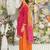 Women Ethnic Motifs Embroidered Regular Thread Work Kurta with Sharara & With Dupatta