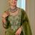 Women Ethnic Motifs Embroidered Regular Thread Work Kurta with Sharara & With Dupatta