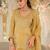 Women Ethnic Motifs Embroidered Regular Thread Work Kurta with Sharara & With Dupatta