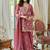 Women Ethnic Motifs Embroidered Regular Thread Work Kurta with Palazzos & With Dupatta