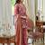 Women Ethnic Motifs Embroidered Regular Thread Work Kurta with Palazzos & With Dupatta