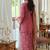 Women Ethnic Motifs Embroidered Regular Thread Work Kurta with Palazzos & With Dupatta