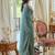 Women Floral Embroidered Regular Thread Work Kurta with Palazzos & With Dupatta