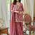 Women Ethnic Motifs Embroidered Regular Thread Work Kurta with Palazzos & With Dupatta