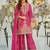 Women Ethnic Motifs Embroidered Regular Thread Work Kurta with Palazzos & With Dupatta