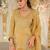 Women Ethnic Motifs Embroidered Regular Thread Work Kurta with Palazzos & With Dupatta