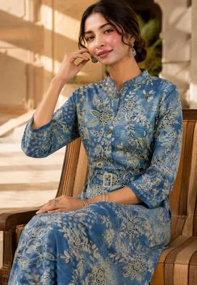 Floral Printed Midi Dress 3