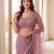 Designer beads embroidery saree