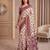 Designer ajrak digital print saree