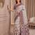 Designer ajrak digital print saree