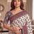Designer ajrak digital print saree
