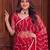 Designer beads embroidery saree