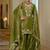 Women Ethnic Motifs Embroidered Regular Thread Work Kurta with Sharara & With Dupatta