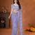 Designer beads,sequence, peal embroidery saree