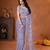 Designer beads,sequence, peal embroidery saree