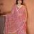 Designer beads,sequence, peal embroidery saree