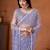 Designer beads,sequence, peal embroidery saree