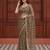 Designer beads embroidery saree