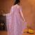 Designer beads,sequence, peal embroidery saree