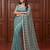 Designer beads embroidery saree