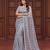 Designer beads embroidery saree