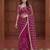 Designer beads embroidery saree