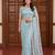 Designer beads embroidery saree