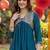 Women Ethnic Motifs Embroidered Empire Thread Work Kurta with Trousers & With Dupatta