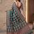 Designer ajrak digital print saree for festive