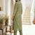 Women Floral Embroidered Regular Thread Work Kurta with Trousers