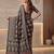 Designer ajrak digital print saree for festive