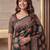 Designer ajrak digital print saree for festive